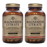 Embalagem de 2 comprimidos de Citrato de Magnésio 120 Solgar