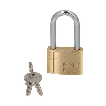 Candado Laton Arco Largo 40 Mm. Arco Endurecido. Candado Maletas, Candado Taquillas, Candado Puertas