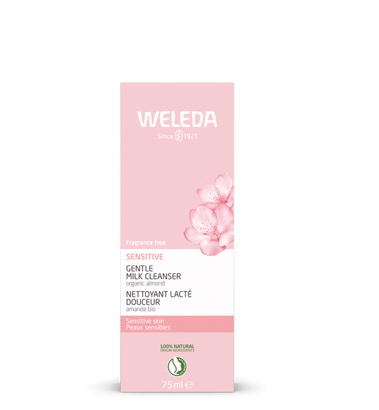 Leite de Limpeza Harmonizador de Amêndoas Weleda, 75ml