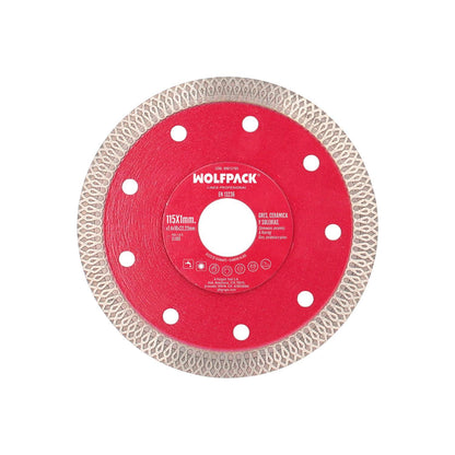 Disco Diamante Ø 115 Mm. Porcelanicos, Gres, Ceramica, Solerias. Segmento Diamantado 10 Mm.