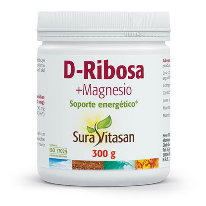 D-Ribose + Magnésio, Sura Vitasan, 300 gr