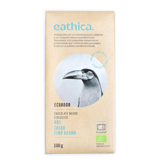 Eathica Chocolate 98% Equador BIO 100 g
