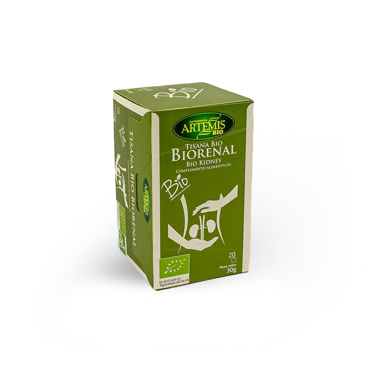 Chá de Ervas Biorenal T Artemis, 20 filtros