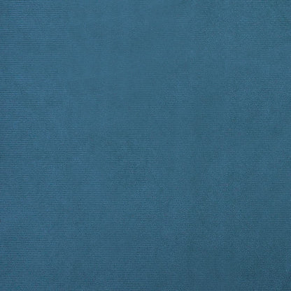 Cama Para Perros De Terciopelo Azul 66x40x45 Cm / Vetonek_2