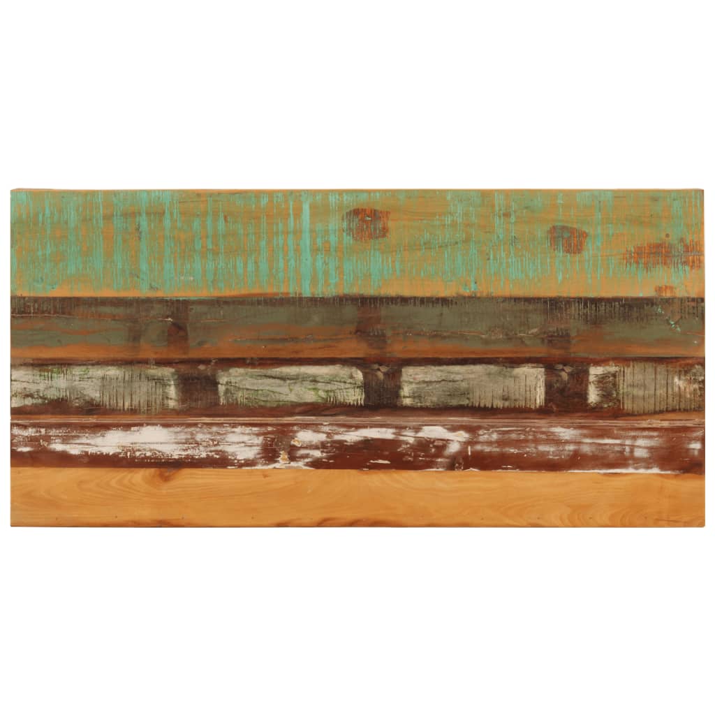 Mesa Alta De Bar Madera Maciza Reciclada 112x55x108 Cm_2