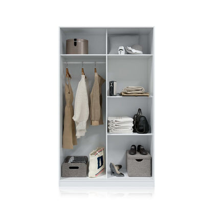Armario 2 Puertas Correderas Blanco Artik Velho_1