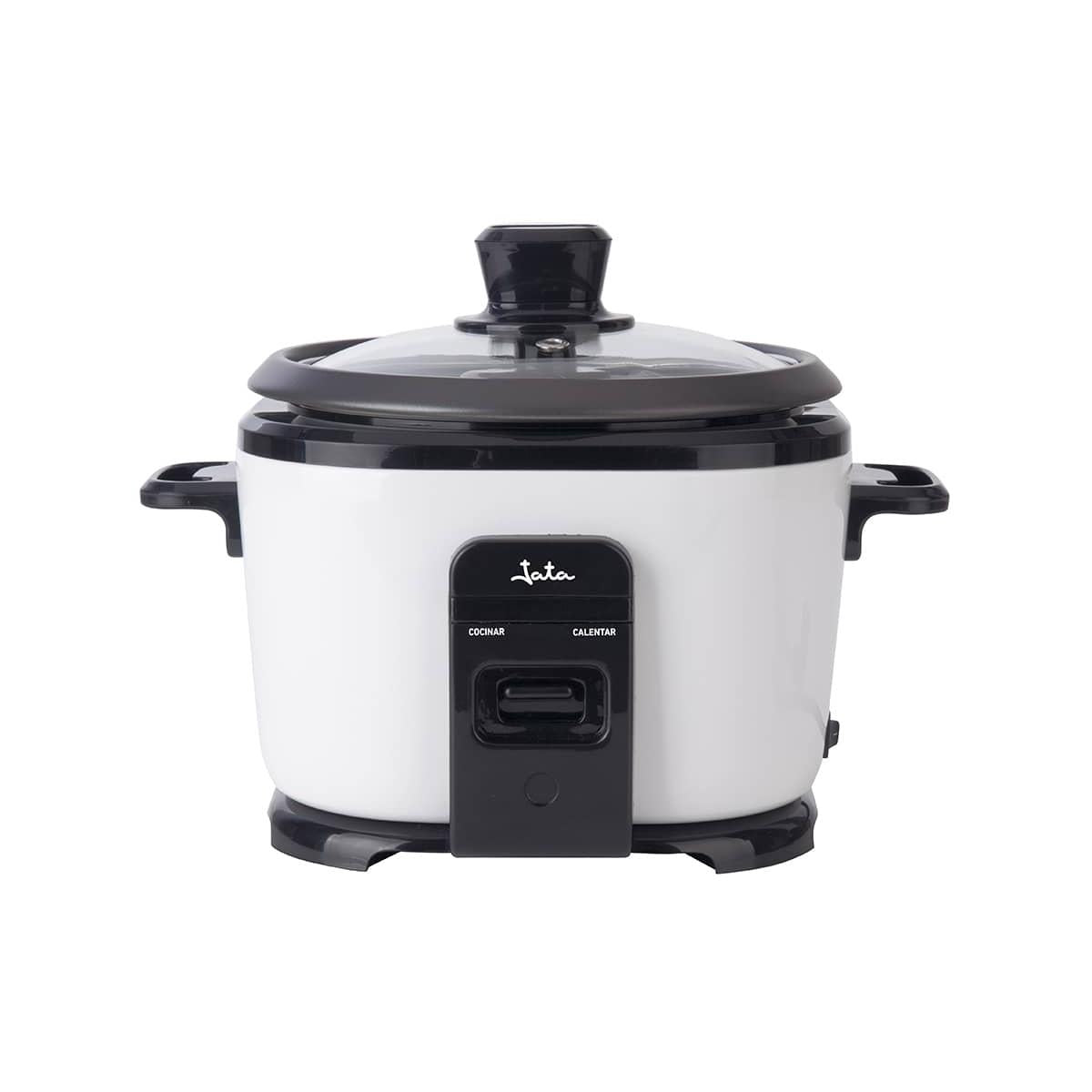 Panela elétrica de arroz branca Jata 1 L