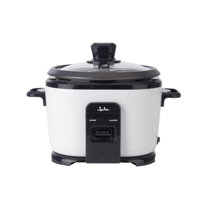 Panela elétrica de arroz branca Jata 1 L