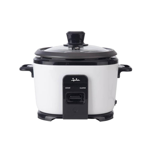 Panela elétrica de arroz branca Jata 1 L