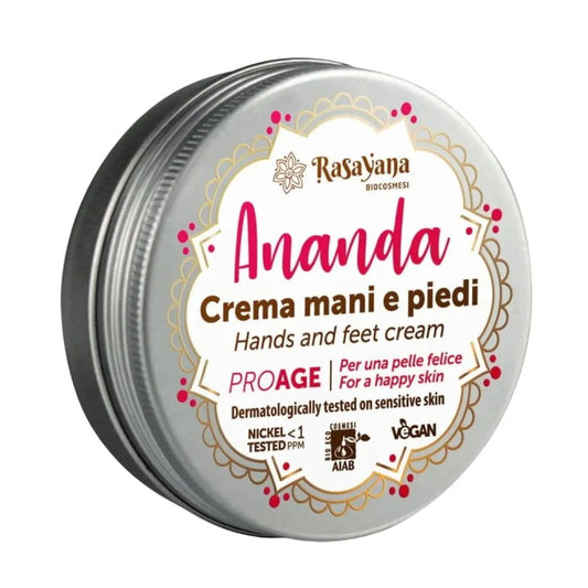 Crema Para Manos Y Pies Rasayana Biocosmesi Cuerpo Ananda 60ml_0