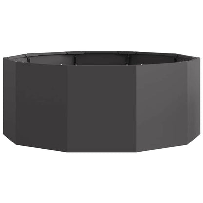 Jardinera Negro 90 X 90 X 35 Cm Acero_4