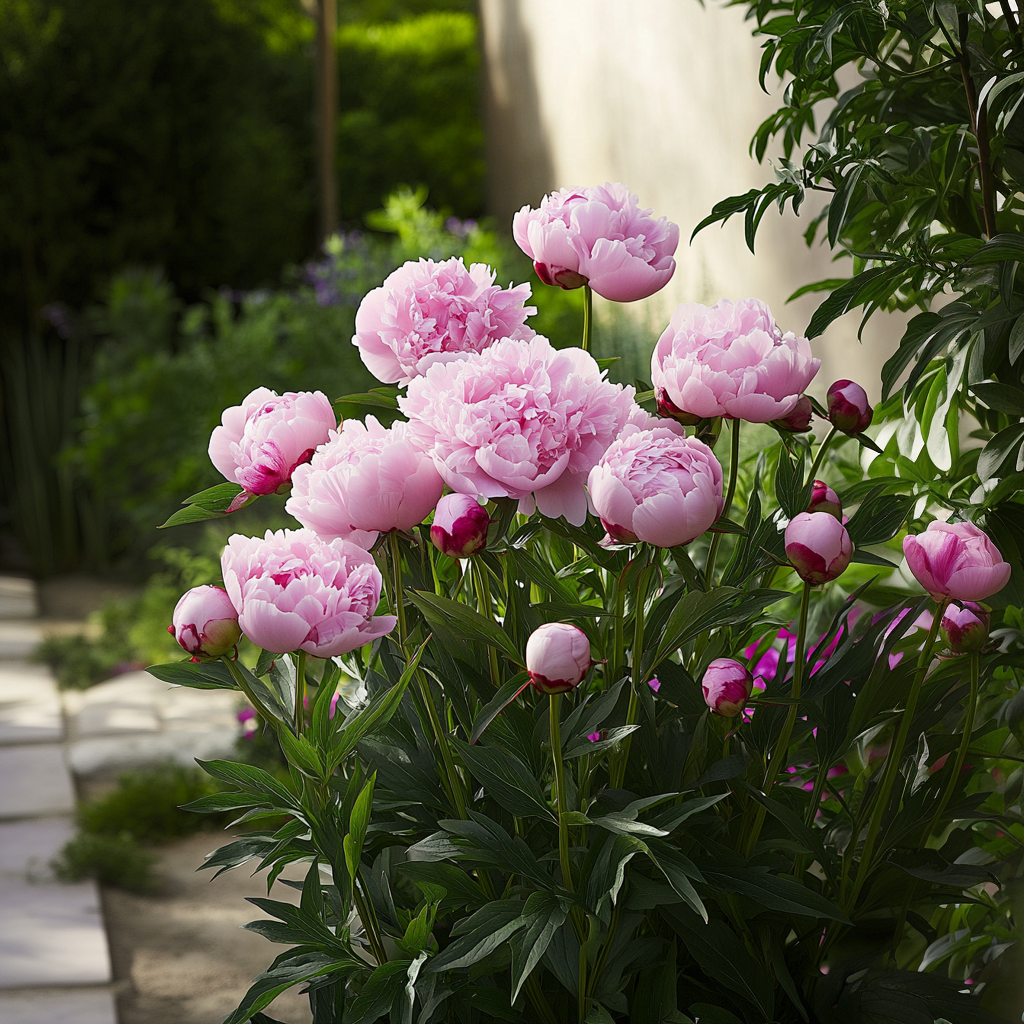 Paeoniaceae - 2 Pzs - Paeonia 'sarah Bernhardt' - Cepellones - Rosa_1