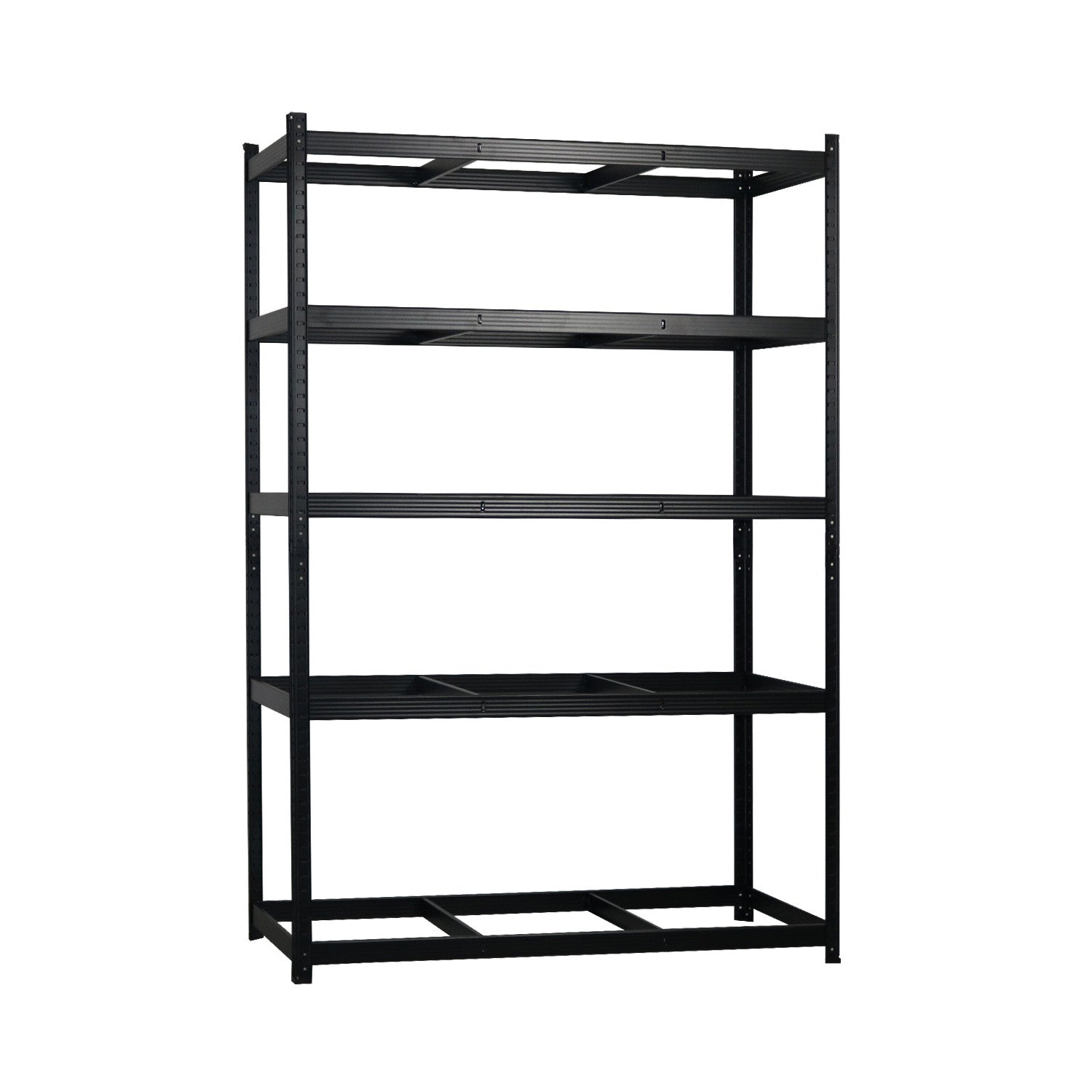 Estantería Modular Con 5 Baldas Ajustables 180x120x60cm 1250kg O91_1