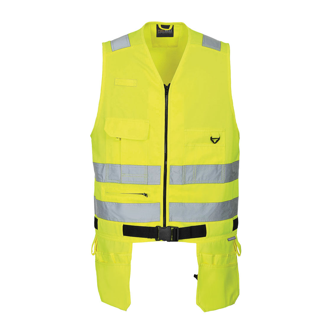 Chaleco De Alta Visibilidad, Para Herramientas / M / Amarillo_0
