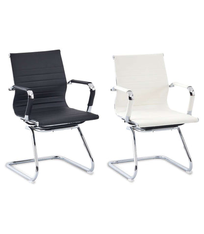 Silla Confidente París Acabado Blanco, Fondo : 60 Cm, Ancho: 49 Cm, Alto: 89 Cm_1