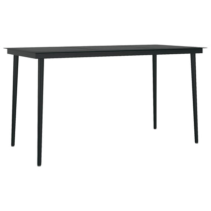 Juego De Comedor De Jardín 5 Piezas Con Cojines Marrón / Vetonek_5