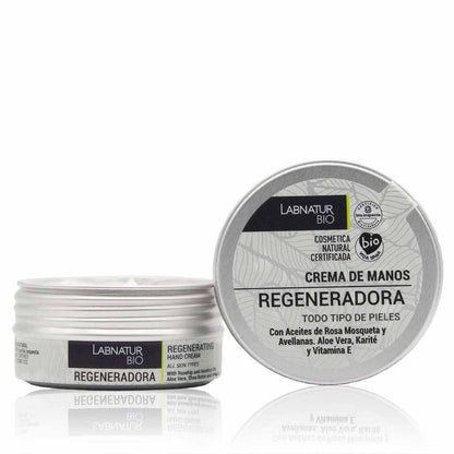 Crema De Manos Regeneradora Bio 50 Ml | Aloe Vera Ecológico | Repara Y Nutre | Hidratación Intensiva_0