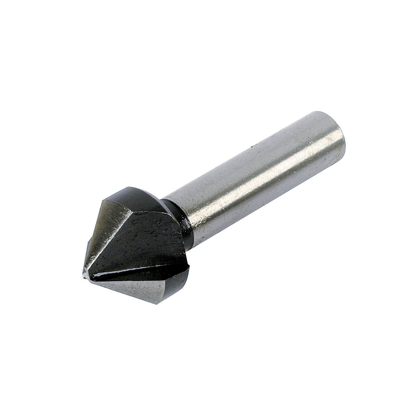 1 escareador HSS, haste de 8 mm Wolfcraft