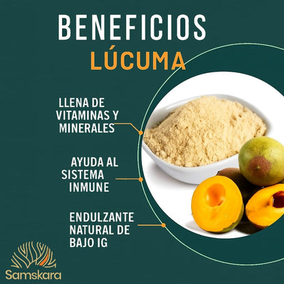 Lúcuma En Polvo Bio - 1kg | Superalimento Ecológico Vegano Para Batidos, Smoothies Y Zumos, Sin Azúcares Añadidos_4