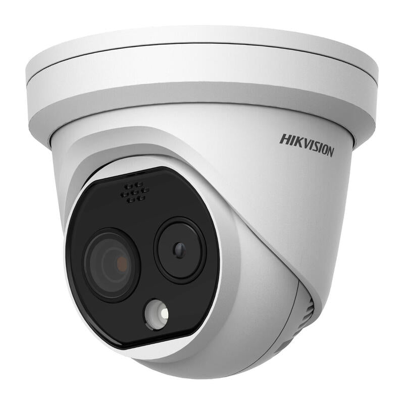 Cámara Turret Ip Termográfica Para Medición De Temperatura Hikvision Lente De 6mm_0