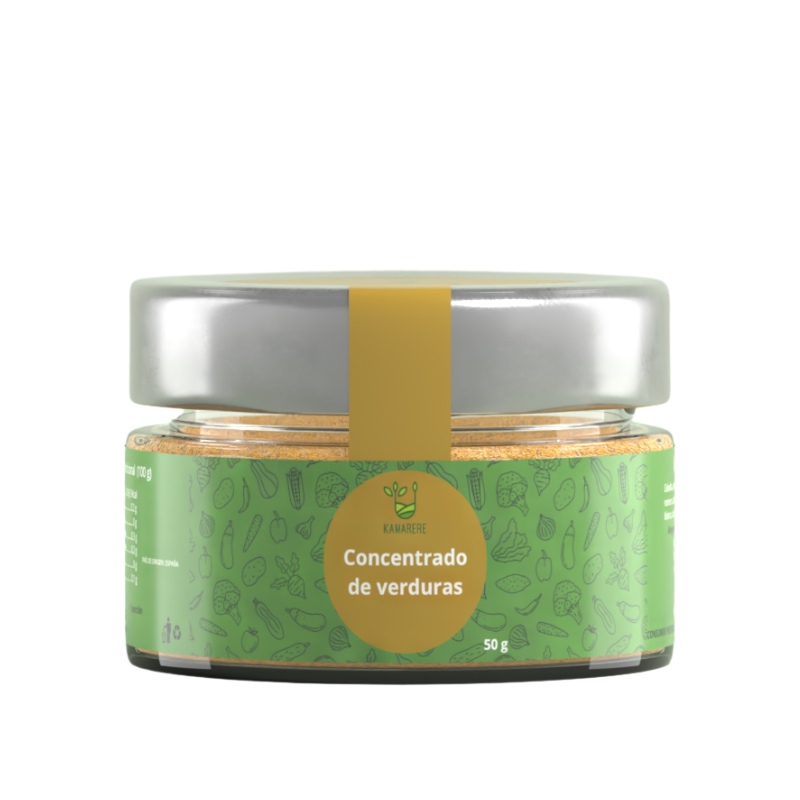 Concentrado de verduras en polvo Kamarere 50g_0