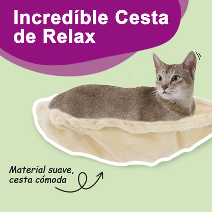 Vidaxl Rascador Para Gatos Con Postes De Sisal Crema 147 Cm_3