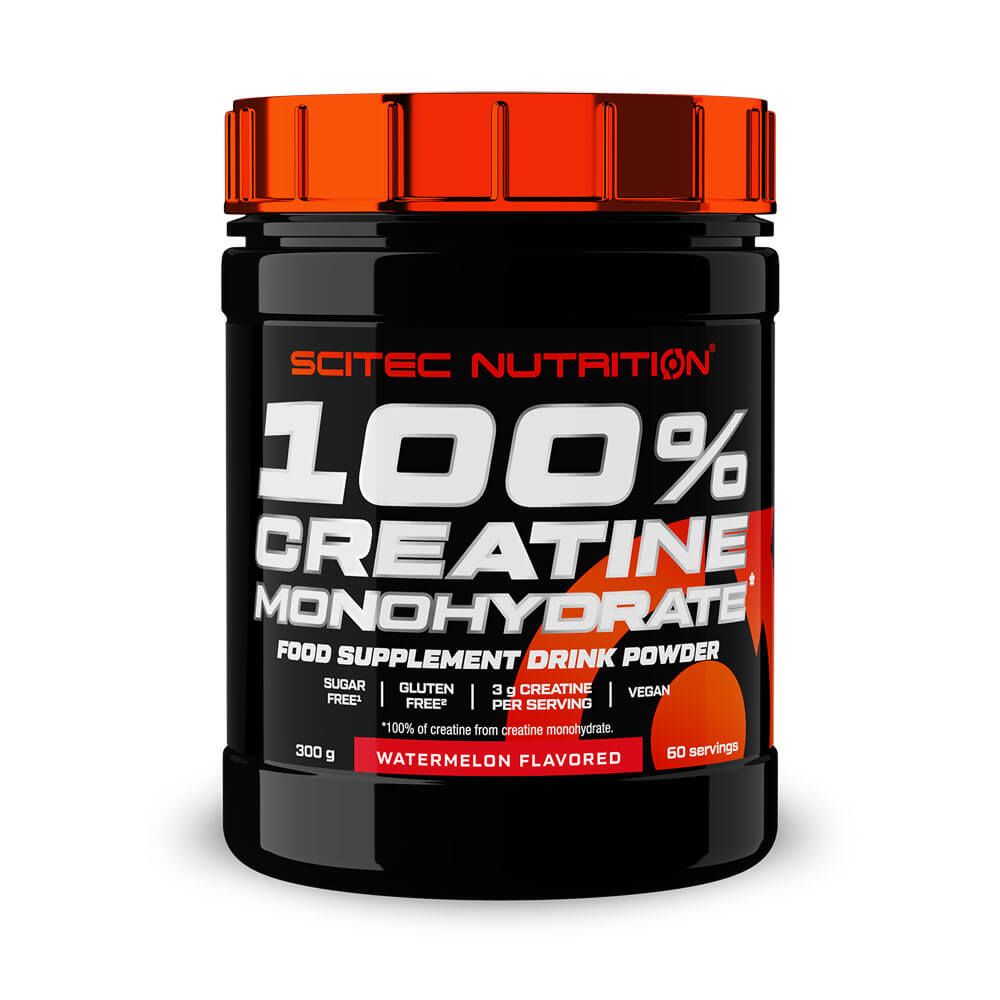 100% Creatina Monohidrato - 300g - Sandia - Creatina Monohidrato - Scitec Nutrition_0