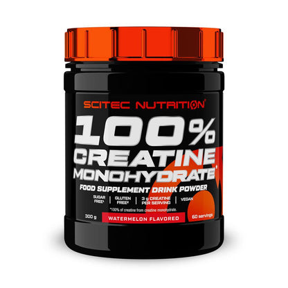 100% Creatina Monohidrato - 300g - Sandia - Creatina Monohidrato - Scitec Nutrition_0