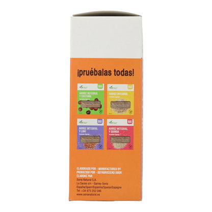Tosta de Arroz e Trigo Sarraceno Soria Natural 90 g
