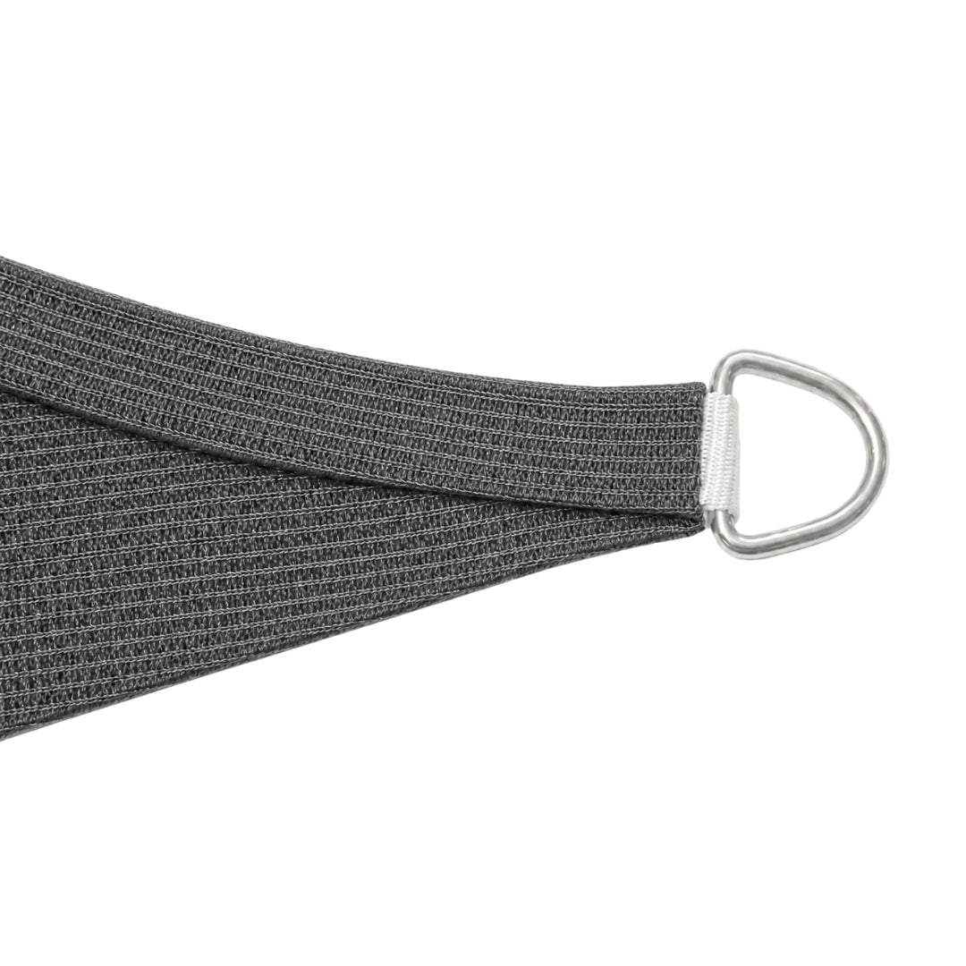 Toldo Vela Permeable Caudrada 3,6x3,6 M Gris Nortene_3