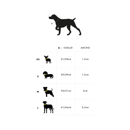 Coleira para cão Leopard Dukier