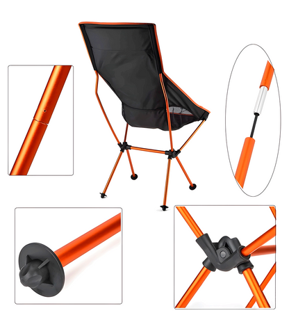 Silla Ultraligera Respaldo Alto Desmontable Aluminio_4