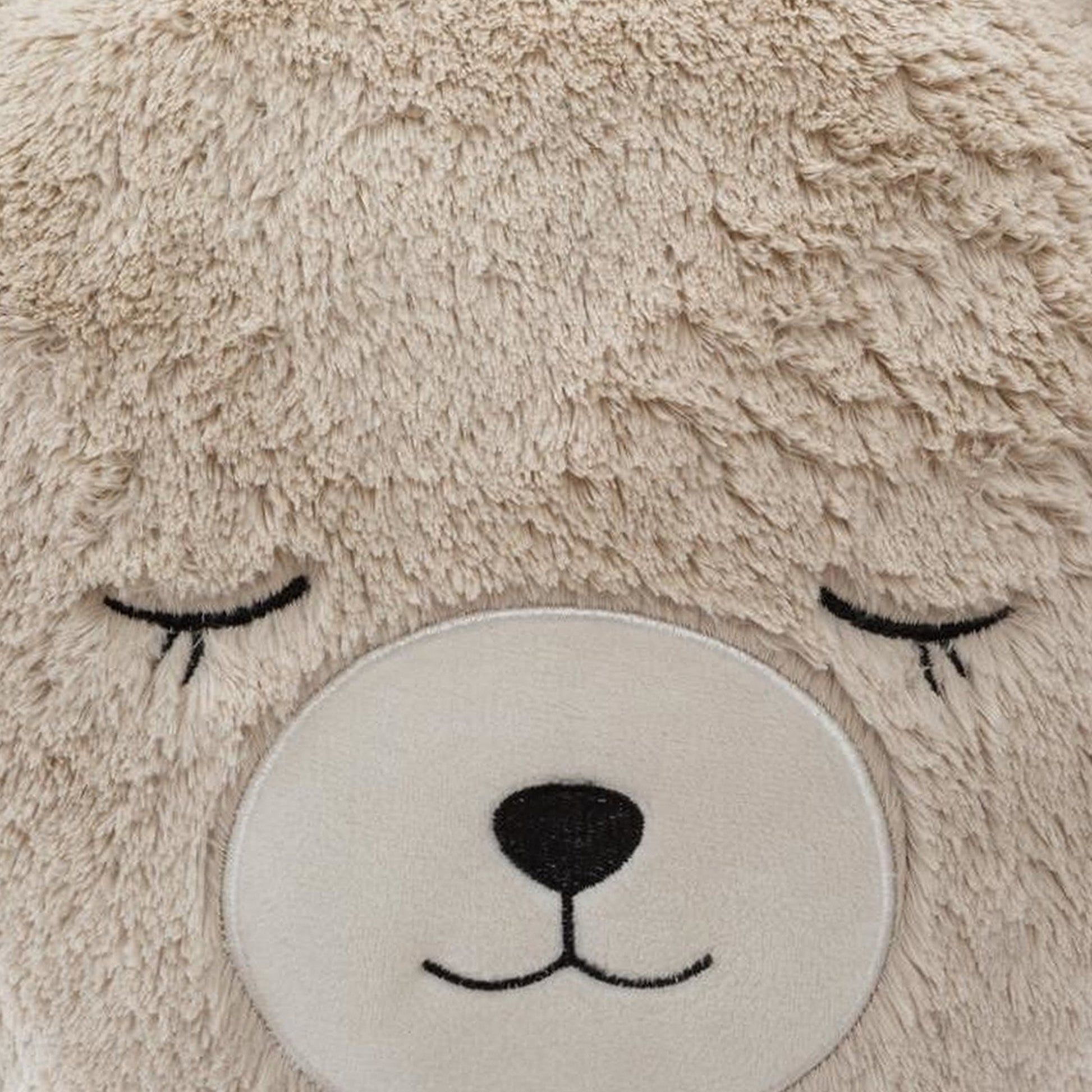 Wellhome Cojín Redondo Piel De Oso_4