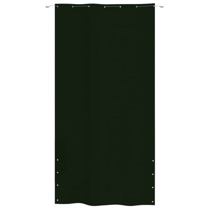 Vidaxl Toldo Pantalla Para Balcón Tela Oxford Verde Oscuro 140x240 Cm_1