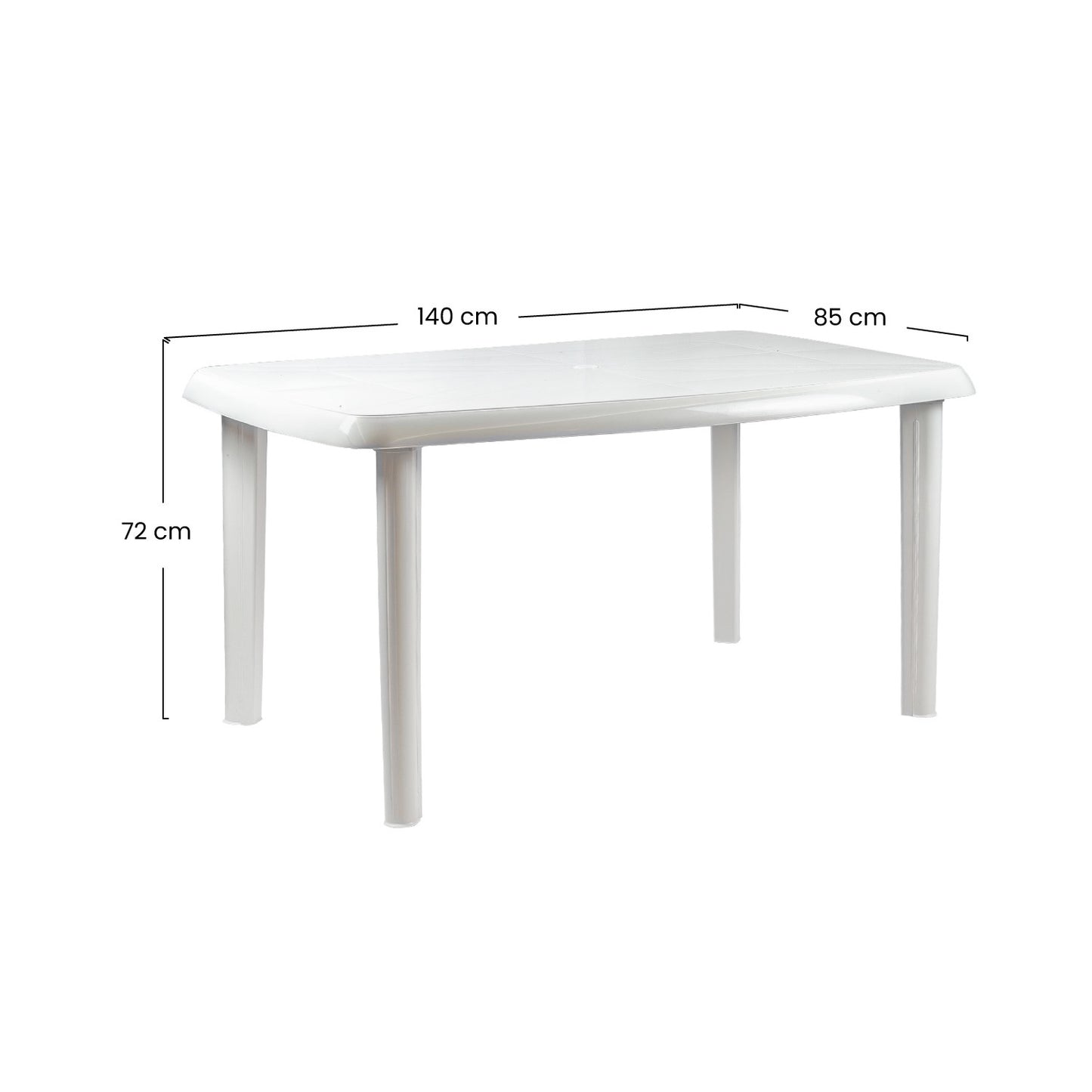 Mesa De Resina Oval/rectangular Vistara 140x85x72cm 7house_4