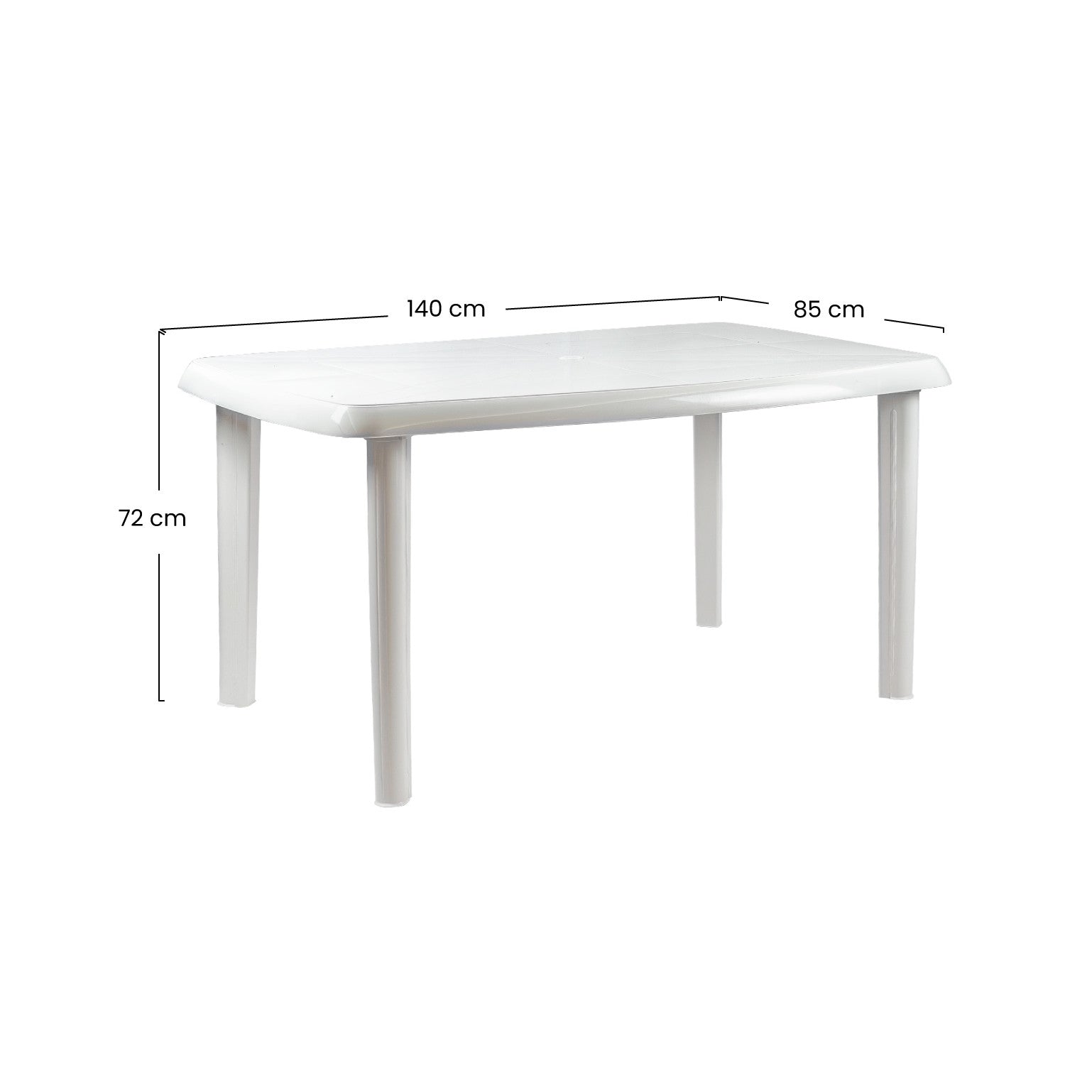 Mesa De Resina Oval/rectangular Vistara 140x85x72cm 7house_4