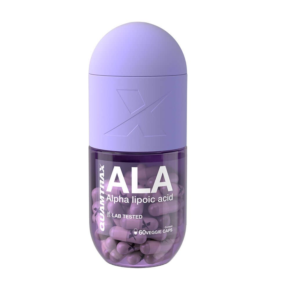 Ala (ácido Alfa Lipoico) - 60 Cápsulas - Acido Alfa Lipoico - Quamtrax_0
