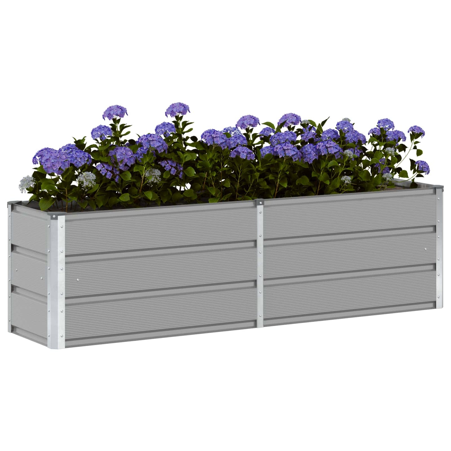 Jardinera Gris Claro 160 X 40 X 45 Cm Acero_2