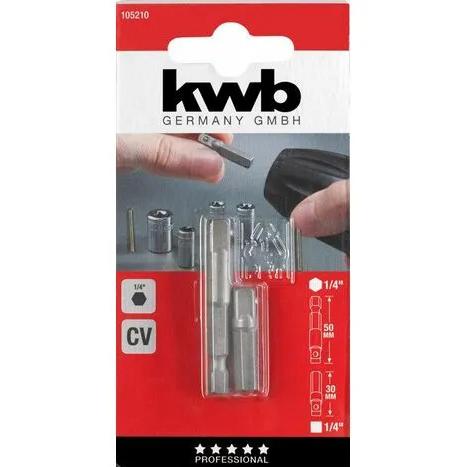 Conjunto de 2 adaptadores de chave de caixa