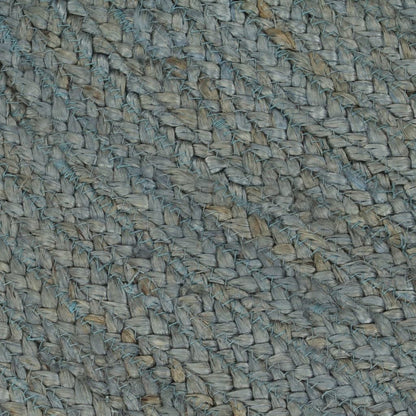 Vidaxl Alfombra De Yute Tejida A Mano Redonda Verde Oliva 90 Cm_4