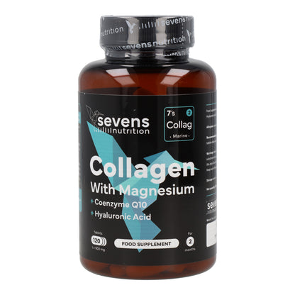 Colágeno con Magnesio Sevens Nutrition 120 cápsulas