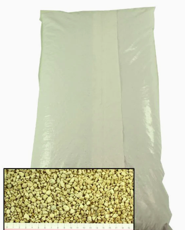 Substrato de pedra-pomes para bonsai, grão fino, 3 - 8 mm, 50 L