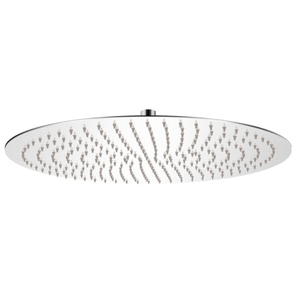 Cabezal De Ducha Redondo Efecto Lluvia Acero Inoxidable 20 Cm / Vetonek_3