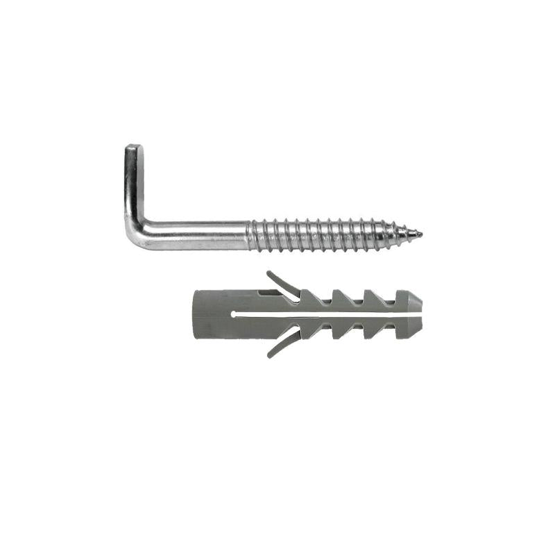 Kit Sanitario Alcayata Con Taco Expansión Ø 10 X 50 Mm. Fijación Calentadores / Termos De Agua_0