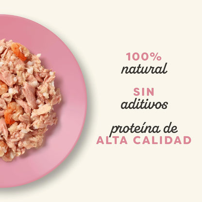 Ração húmida para gatos Applaws Tuna and Shrimp Can 156g