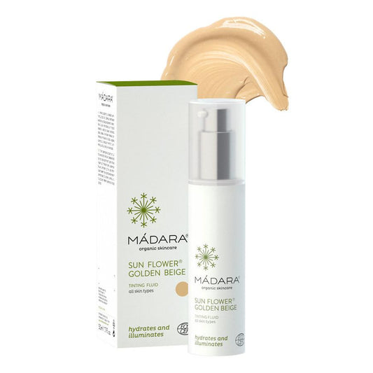 Creme de Dia com Cor Girassol (Escuro) 50ml, Mádara