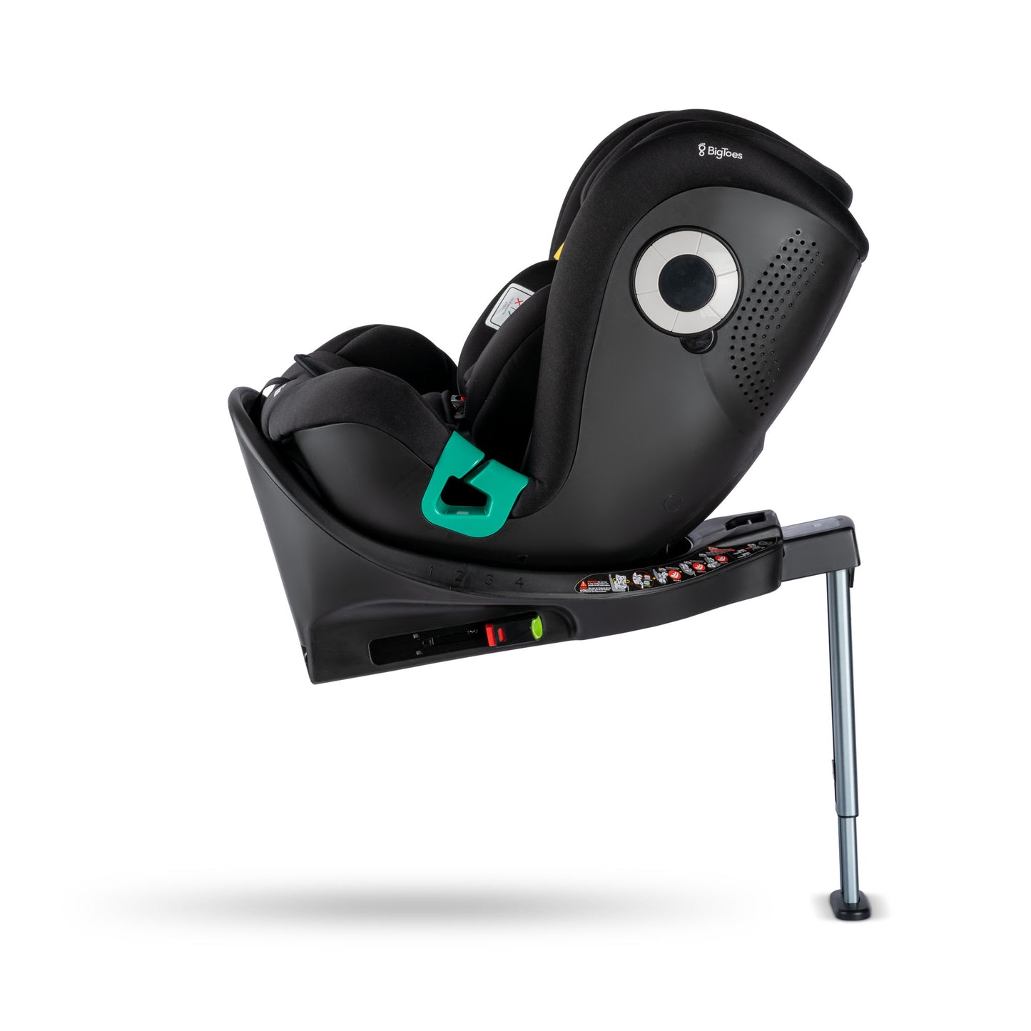 Silla De Coche Para Bebé Bigtoes Raise I-size 40-150 Cm Black Diamond_1
