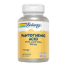 Ácido Pantoténico 500 mg Solaray, 100 cápsulas