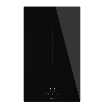 Placa De Inducción De 2 Fuegos Bolero Squad I 2000 Bridge. Máx 3700 W, Compacta, Doble Booster, Zona Puente, Control Táctil, 11 Niveles De Potencia,_0