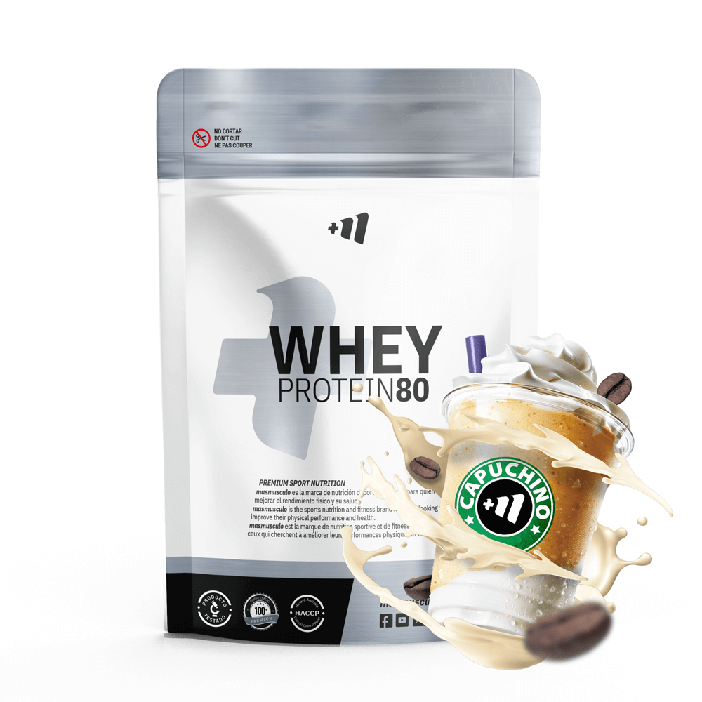 Whey Protein80 - 500g - Capuchino - Aumenta La Masa Muscular - Masmusculo_0